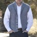Men's Vintage Solid Color Shawl Collar Knitted Vest 90526610Y